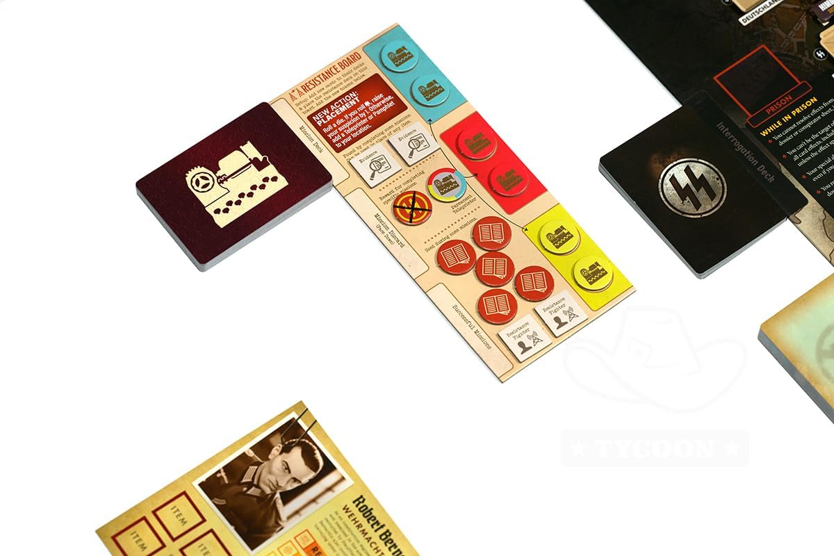 Black Orchestra Resistance Board Game Expansion