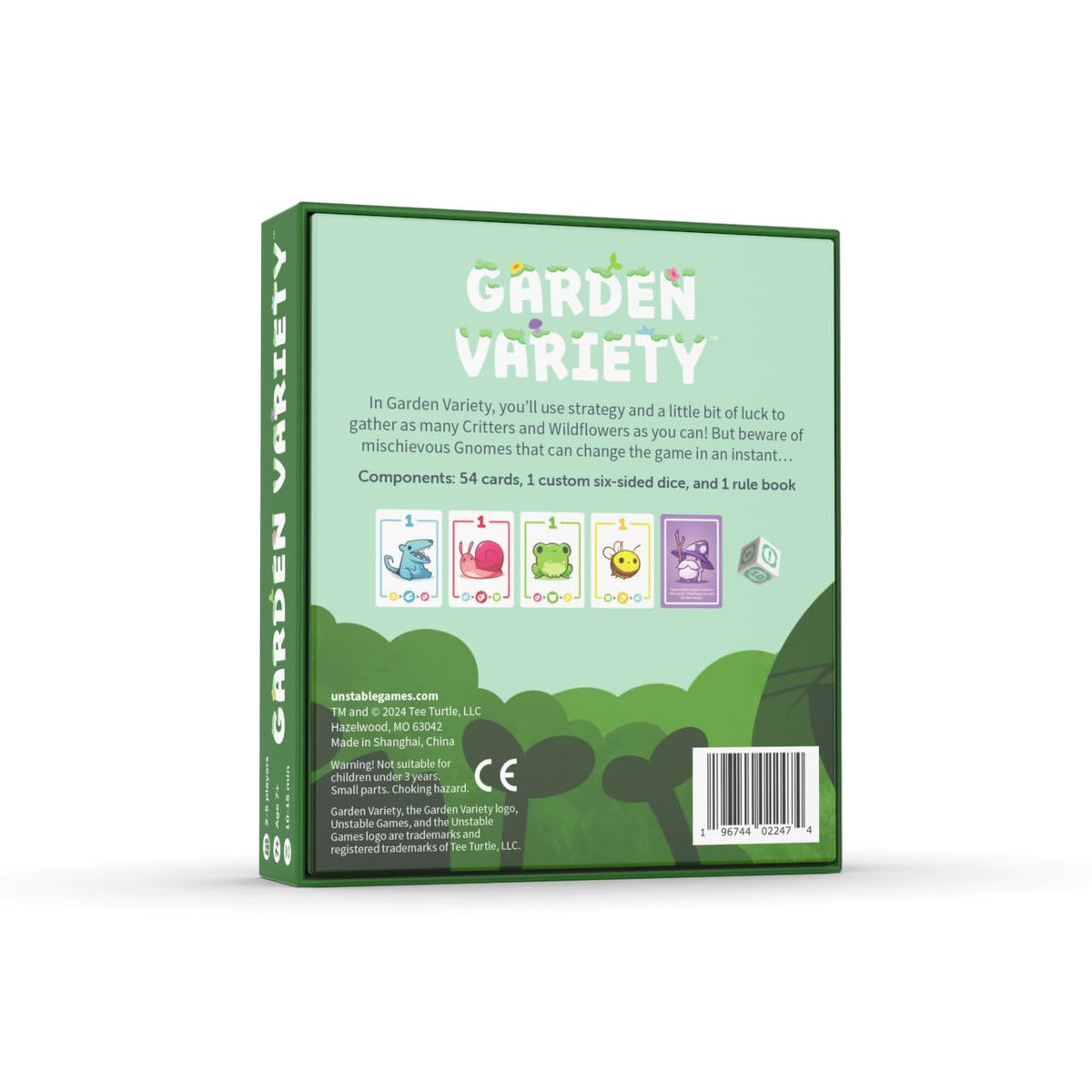 Unstable Games - Garden Variety Base Game - A Quirky, Easy to Learn Card Game for Kids, Teens, Adults - 2-5 Players, Ages 7+ 3