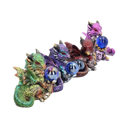 Hatchling Treasures Set of 4 Dragon Figurines 5.5cm 9