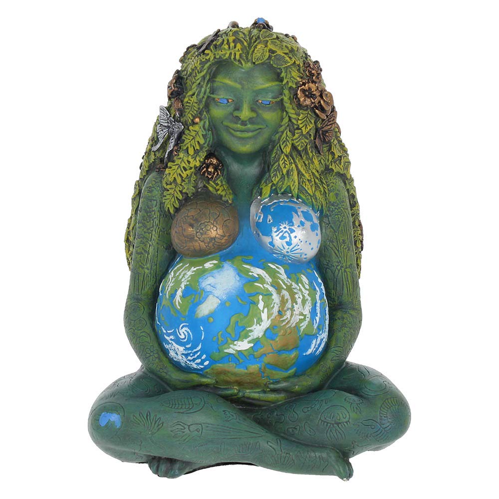 Oberon Zell Mother Earth Figurine Millenial Gaia Ornament 17.5cm 2