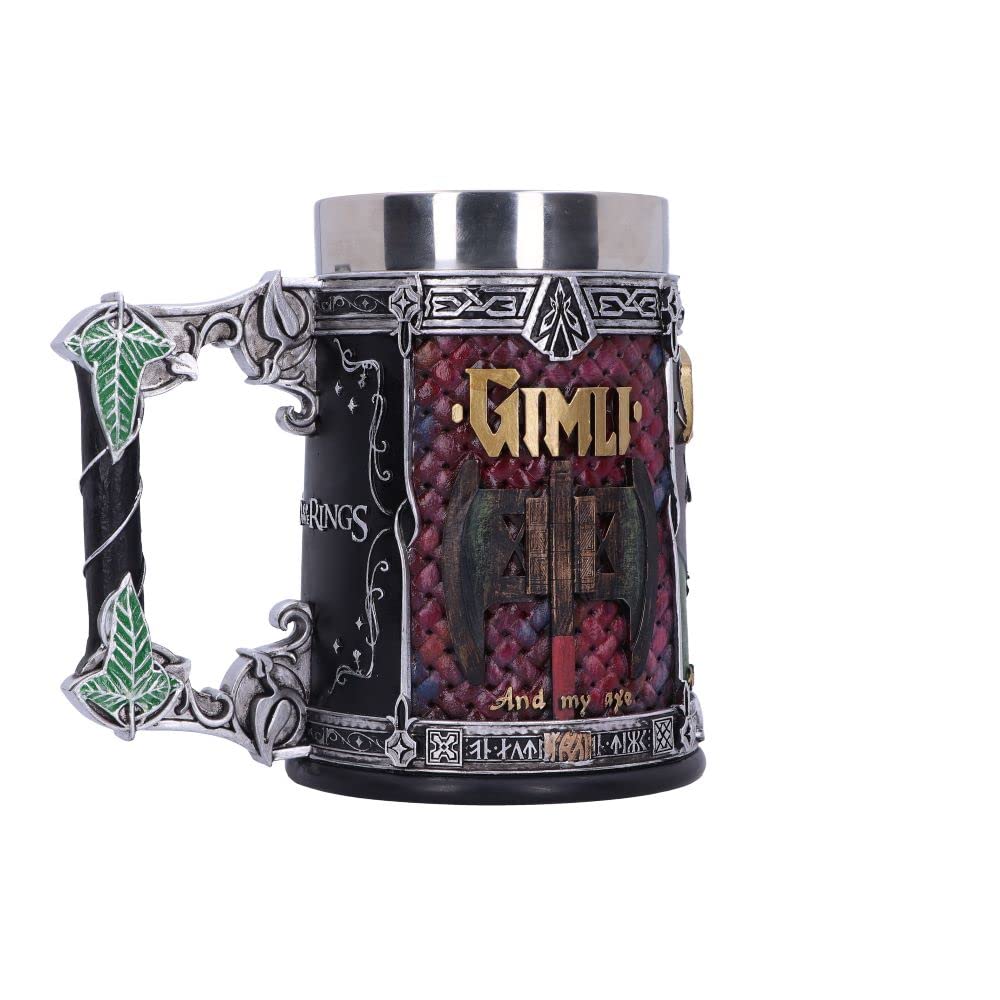 Lord of the Rings Fellowship Tankard 15.5cm Officially Licensed