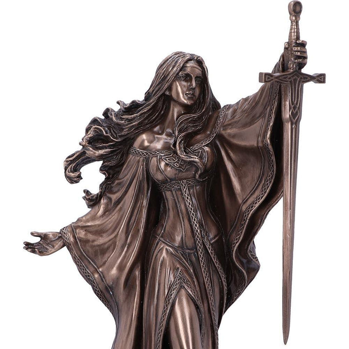 James Ryman Lady of the Lake Fairytale Enchantress Figurine Bronze 24cm