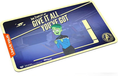 UniVersus: Star Trek: Lower Decks - D’Vana Tendi Playmat - 24 x 14 Neoprene Mat, Tabletop Card Game Accessory, UVS Games, Officially Licensed 4