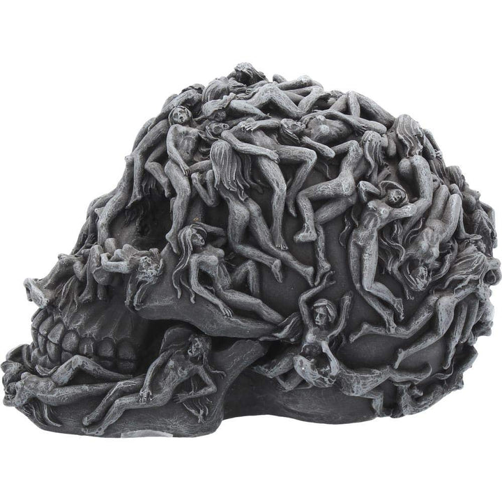 Hells Desire Skull Naked Temptress Ornament Hells 18cm