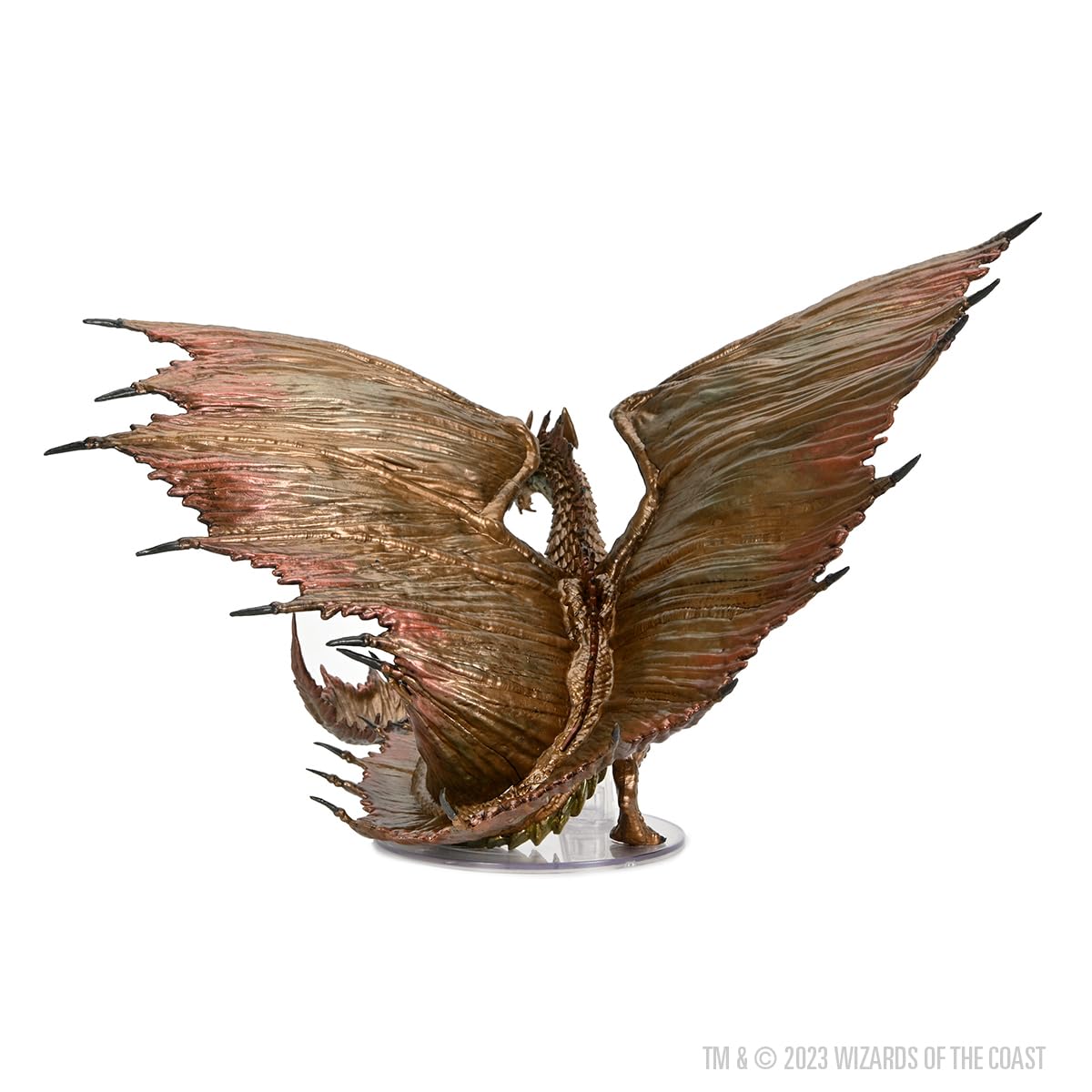 D&D Icons of The Realms Adult Brass Dragon Miniature 5