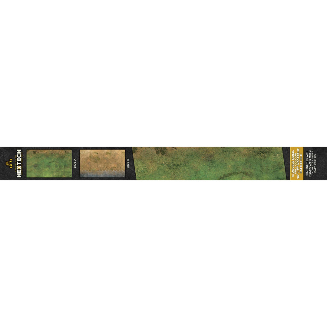 Game Mat 1 - Grasslands/Arid/Urban: Hextech 5
