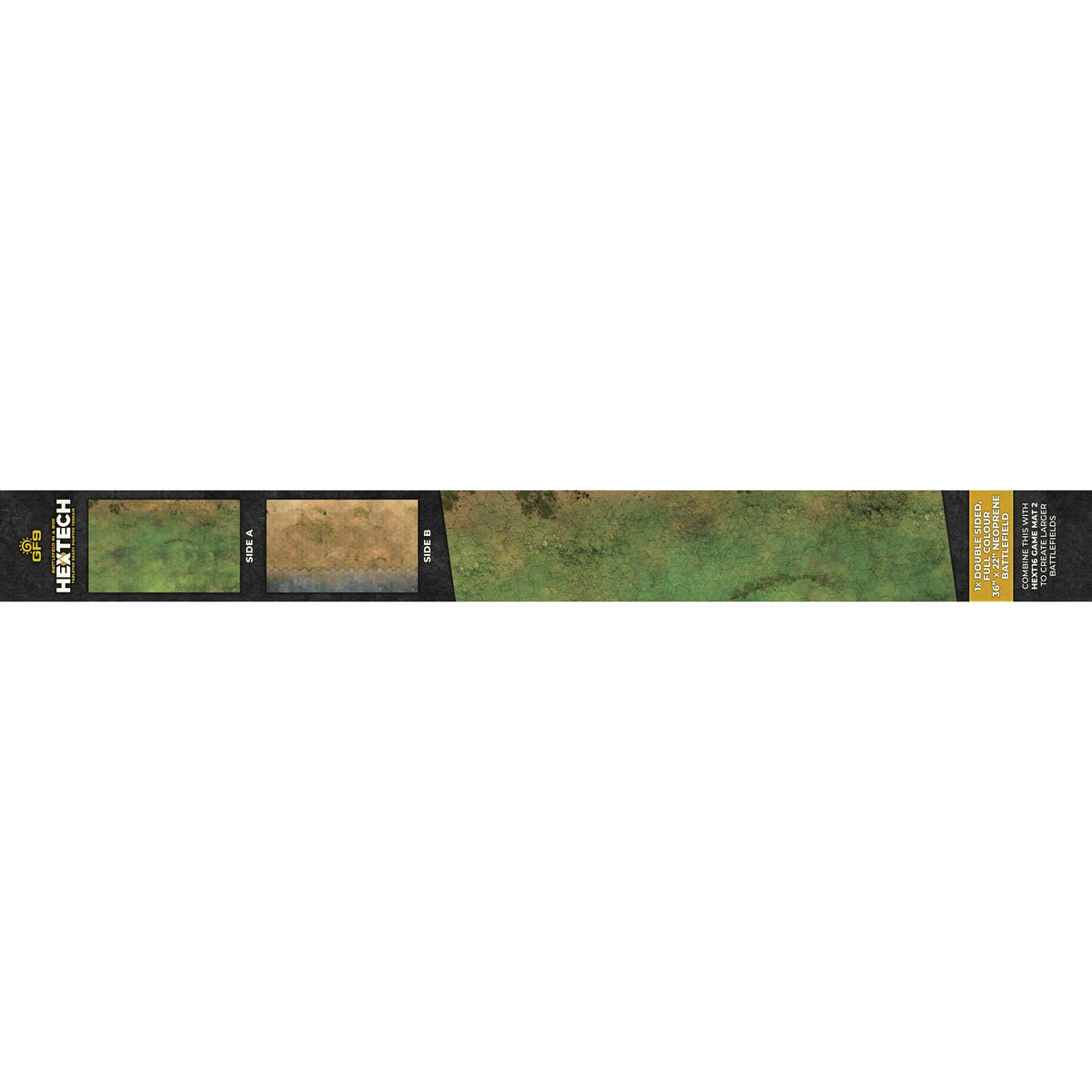 Game Mat 1 - Grasslands/Arid/Urban: Hextech 5