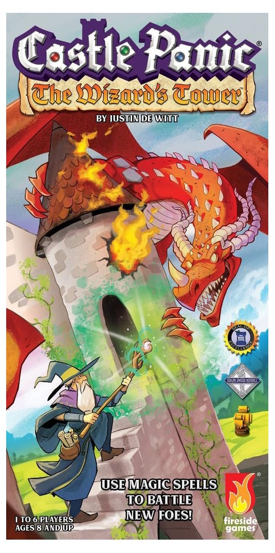 Castle Panic The Wizards Tower 2e Exp Board Game by Fireside 1