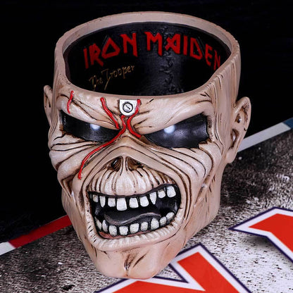 Iron Maiden Eddie The Trooper Head Trinket Box 18cm Officially Licensed 9