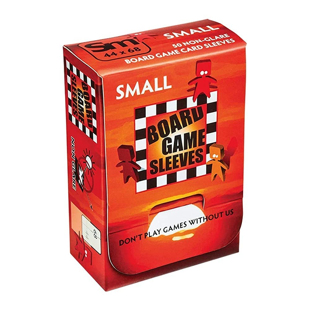UNIT Board Game Sleeves Non Glare Small fits cards of 44x68mm Gaming Accessory by Arcane Tinmen 1