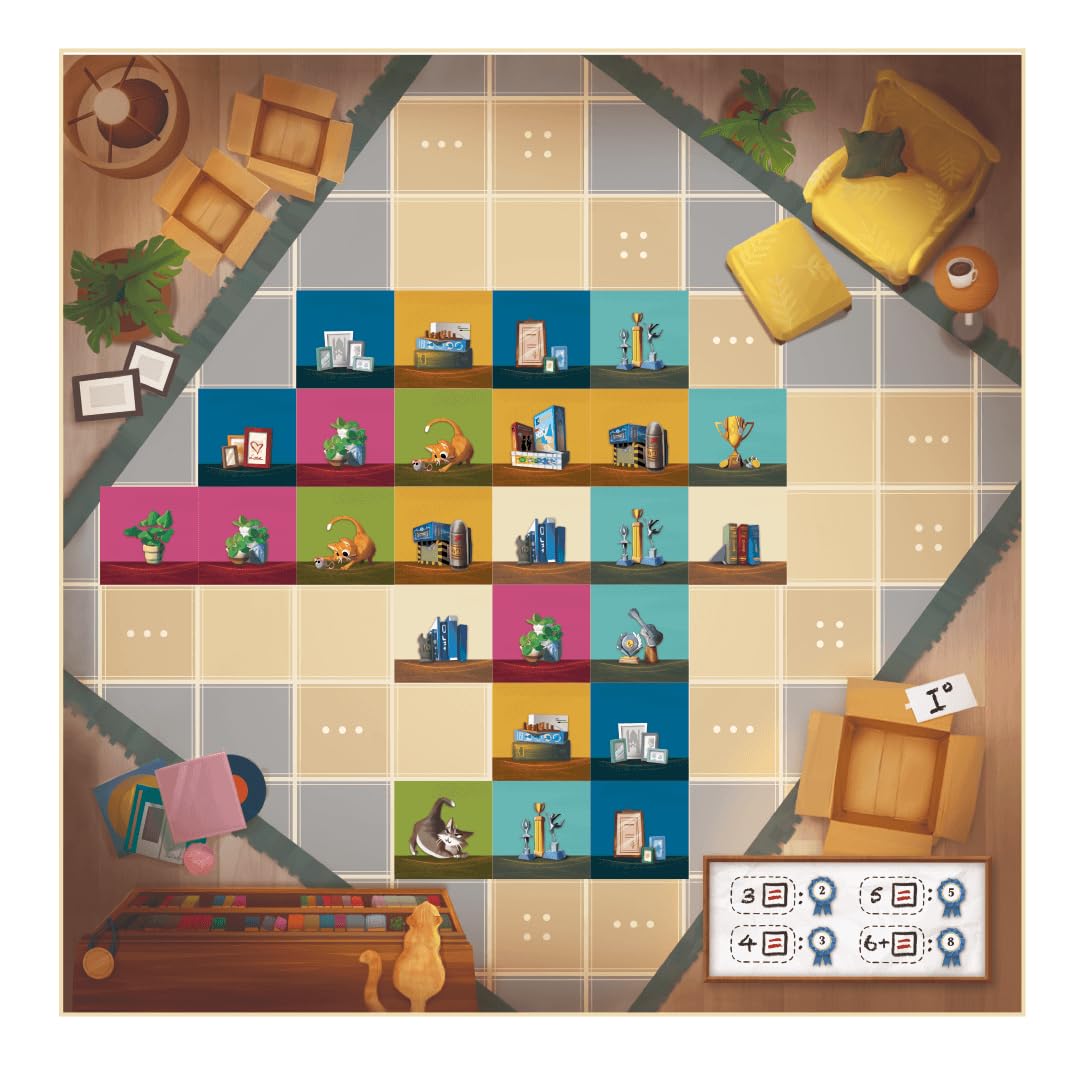 My Shelfie Board Game Organize Your Shelf and Show Off Your Treasures Strategy 5