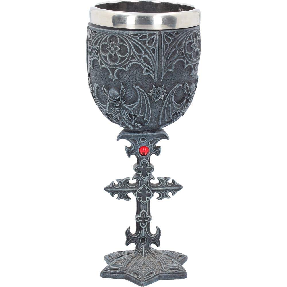 Vampires Goblet Gothic Horror Bat Wine Glass 18.8cm