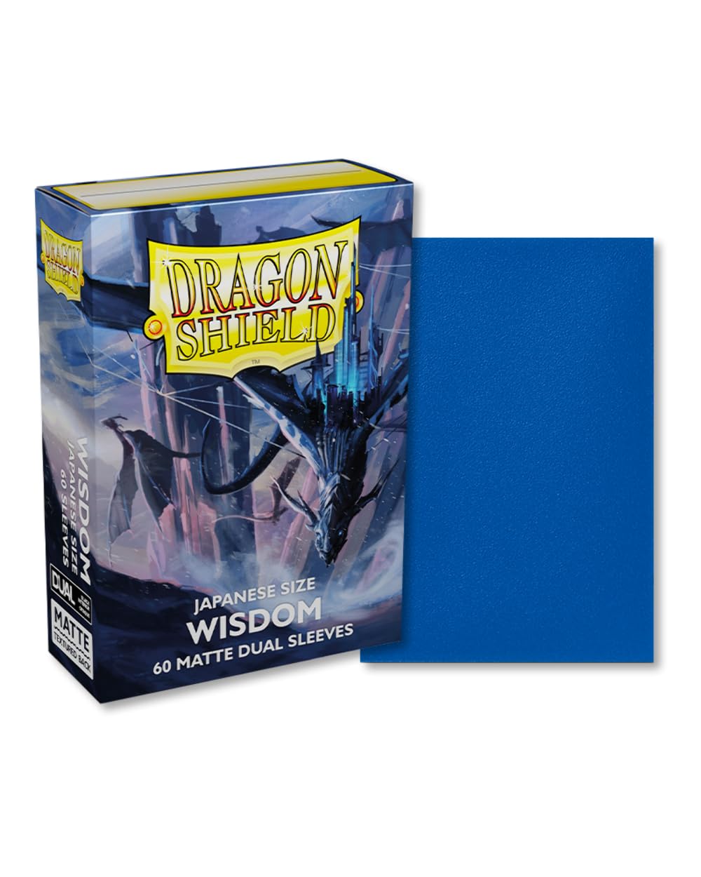 Arcane Tinmen Dragon Shield 15157 Dual Matte: Wisdom 60 Count Japanese Size Sleeves 2