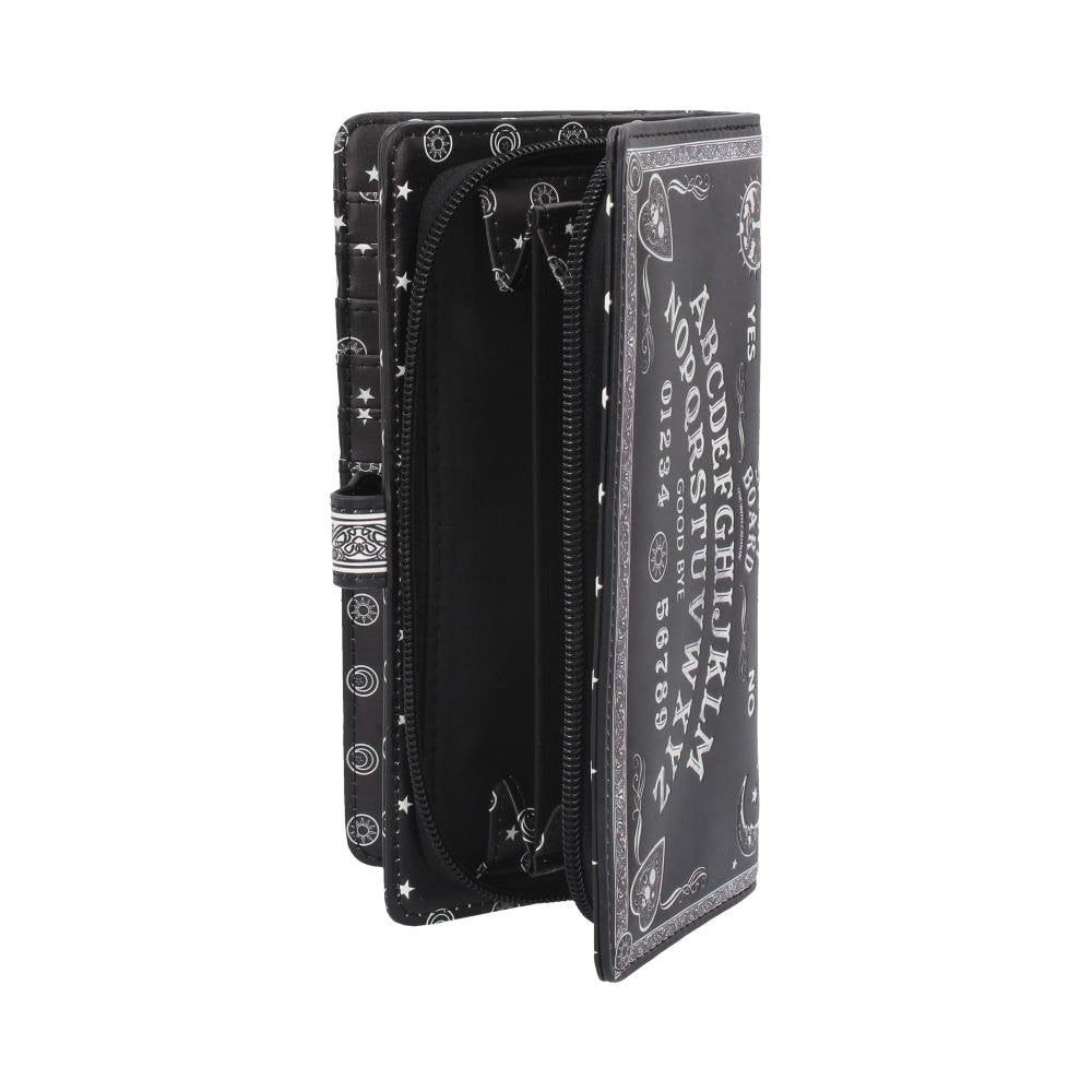 Spirit Board Embossed Purse Ouija Wallet Black 18.5cm Nemesis Now 5