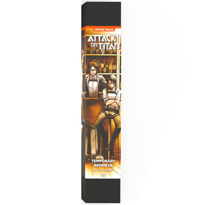 UniVersus: Attack on Titan: Origins of Power - Temporary Reprieve Playmat - 24 x 14 Neoprene Mat, Tabletop Card Game Accessory, UVS Games, Licensed 3