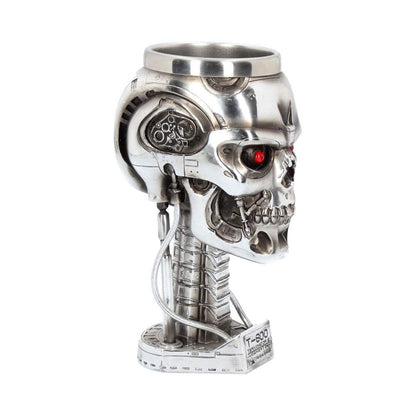 T800 Terminator 2 Judgement Day T2 Head Goblet Wine Glass 17cm 7