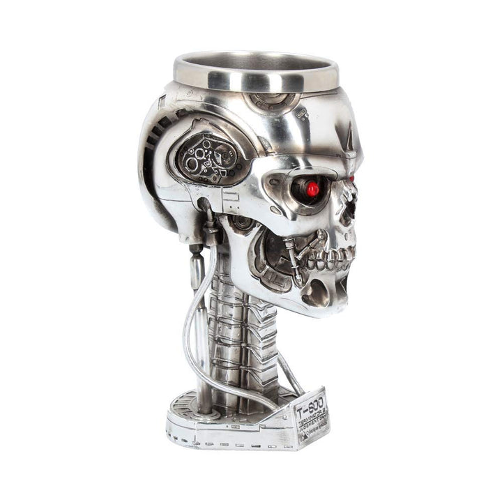 T800 Terminator 2 Judgement Day T2 Head Goblet Wine Glass 17cm