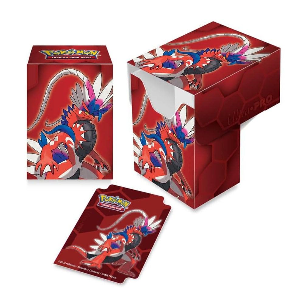 Koraidon Full View Deck Box for Pokemon TCG 75 Standard Size Cards