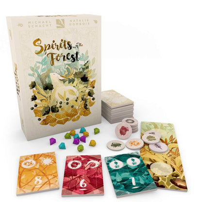 Thundergryph Games Spirits of The Forest Board Game | Abstract Strategy Game | Open Drafting and Set Collection Game for Adults | Ages 14+ | 1-4 Players | Avg. Playtime 20 Minutes | Made 4