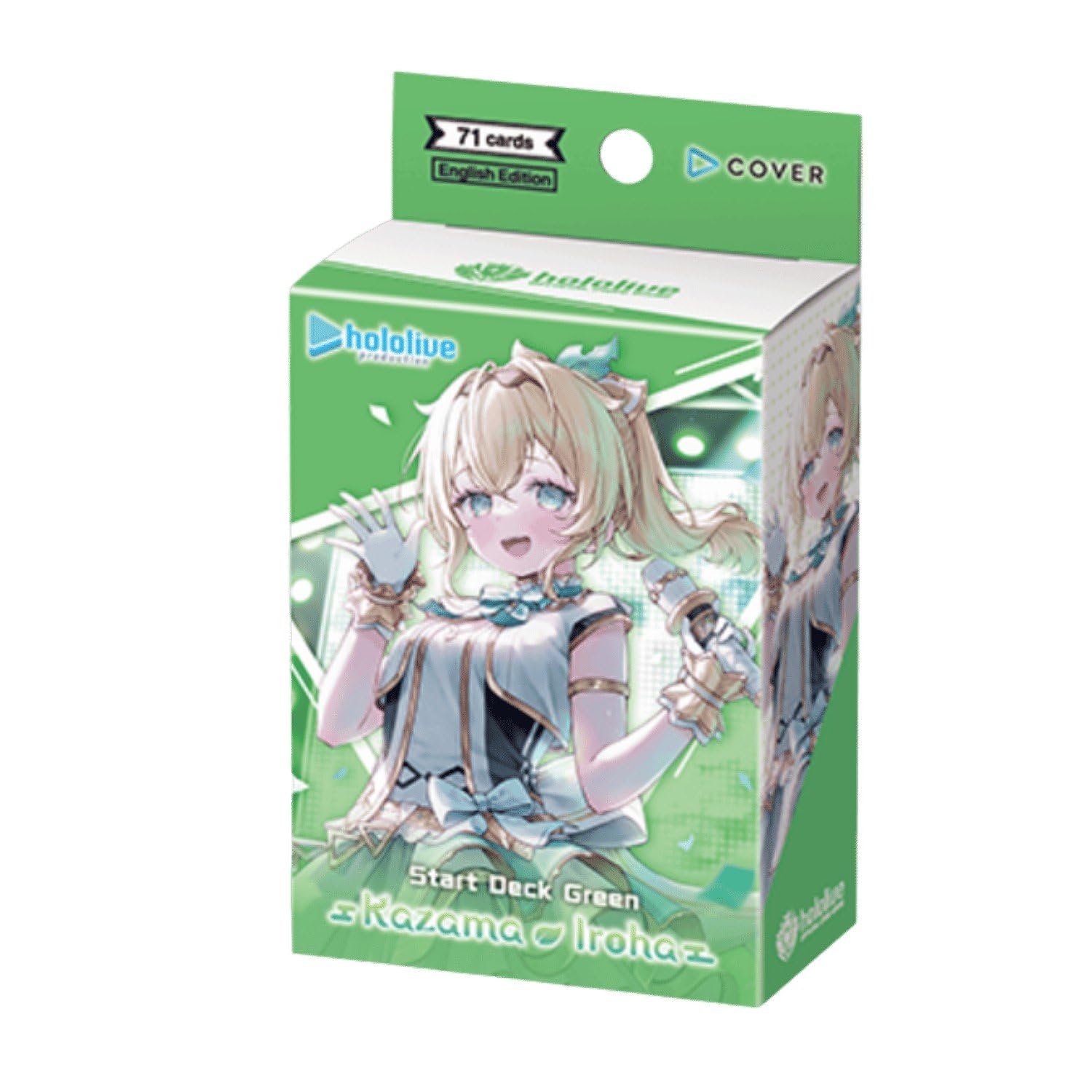 Hololive Official Card Game Start Deck Green Kazama Iroha 6 Trading Card Game by Bushiroad 1