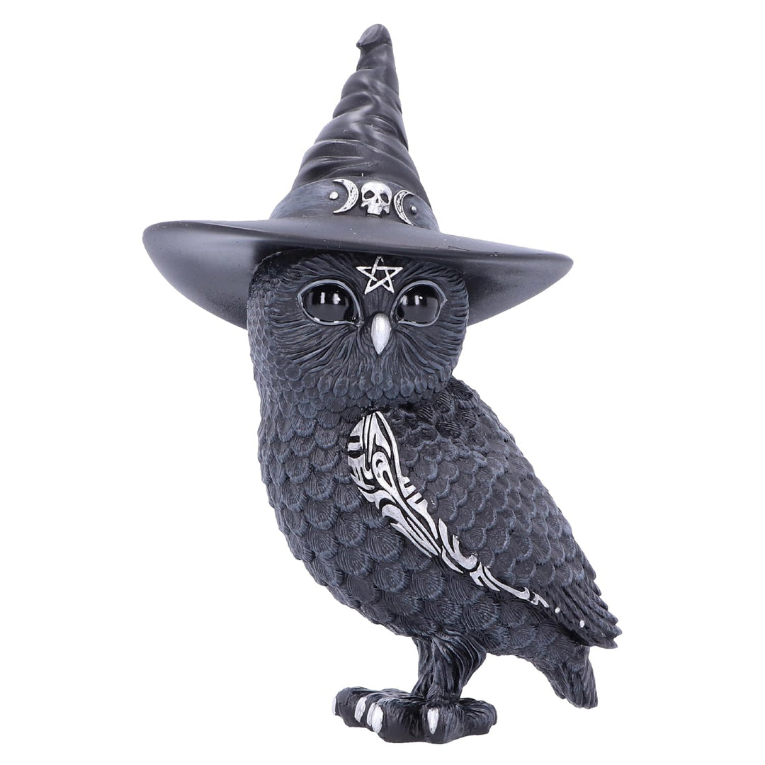 Owlocen Witches Hat Occult Owl Figurine 13.5cm