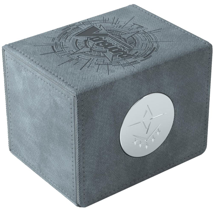 Cardfight!! Vanguard Nation's Vault | Premium Deck Box | Holds up to 50 Double-Sleeved Cards | Extra Drawer for Power Counters and Accessories