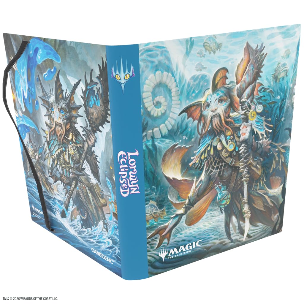 Gamegenic MTG Lorwyn Eclipsed Casual Album 18 Pocket Sygg Wanderwine Wisdom Sygg Wanderbrine Shield Gaming Accessory 2