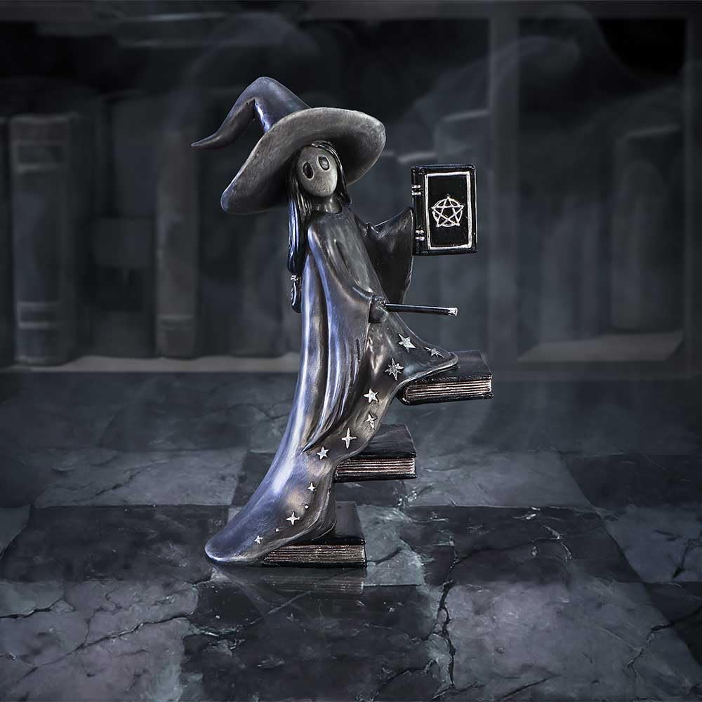 Little Souls Luna Witch with Books Figurine 15cm