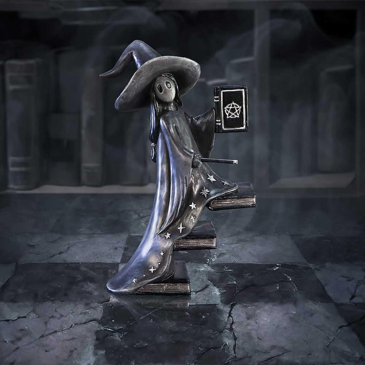 Little Souls Luna Witch with Books Figurine 15cm