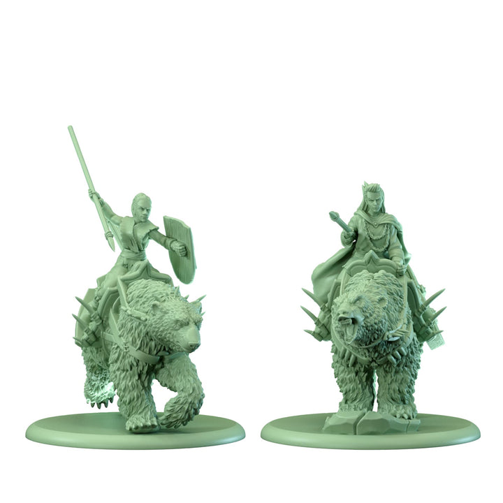 CMON A Song of Ice and Fire Tabletop Miniatures Game Frozen Shore Bear Riders Unit Box Strategy Game for Teens and Adults Ages 14+ 2+ Players Avg. Playtime 45-60 Minutes Made by CMON SIF414 Multicolor