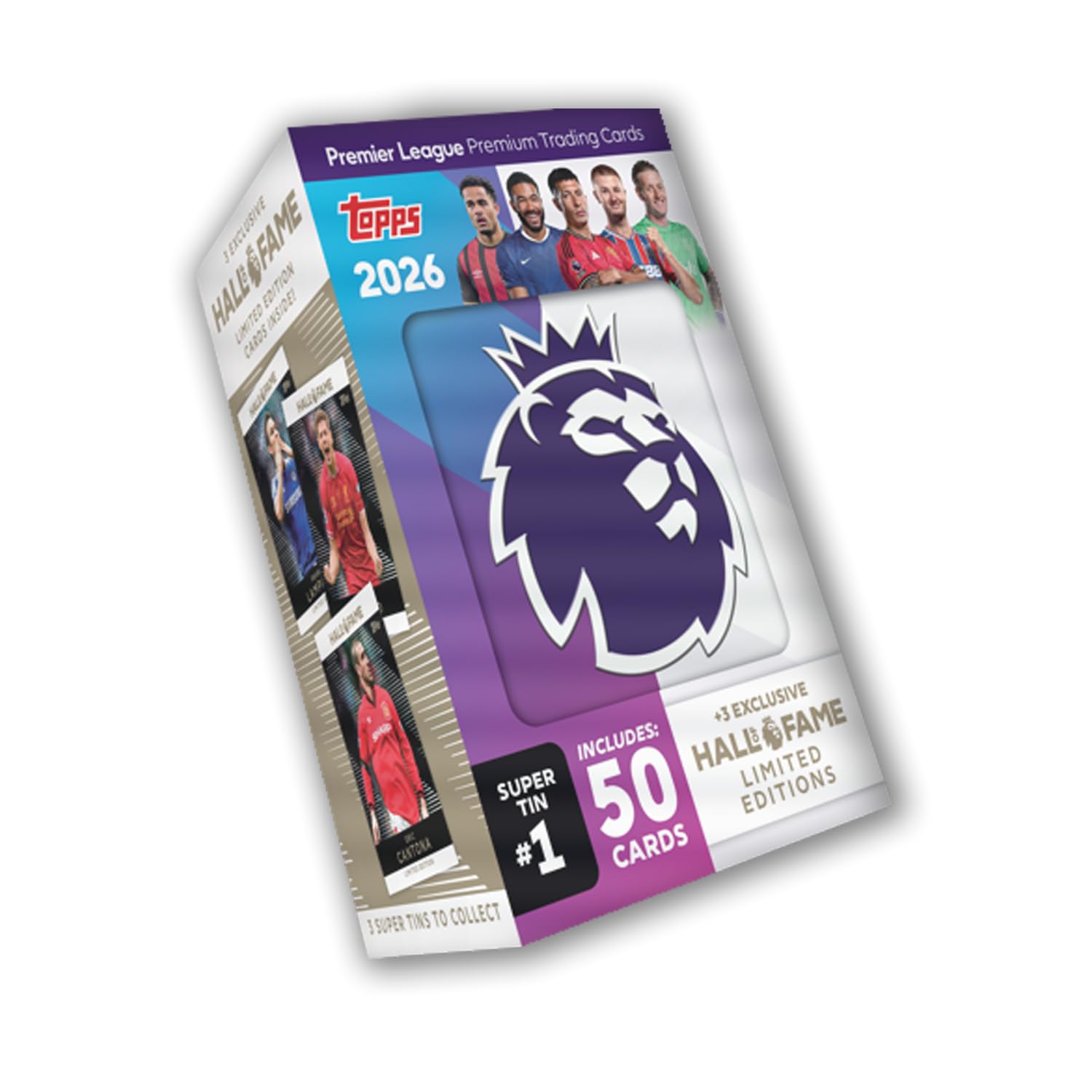 Topps Premier League 2025/26 Super Tin (Hall of Fame Series) - Solid 1 1