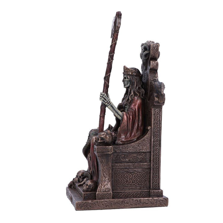 Bronze Hel The Two Faced Terror Figurine 23cm