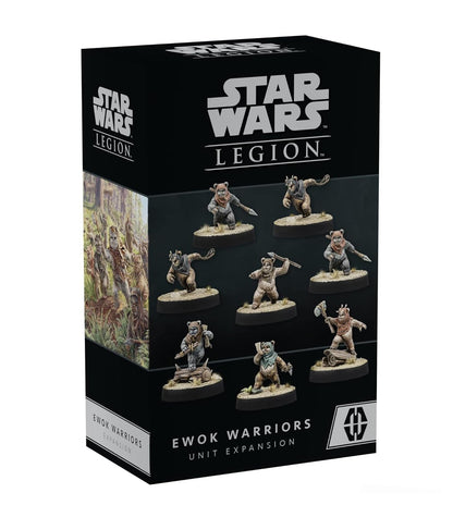 Atomic Mass Games Star Wars: Legion Ewok Warriors Unit Expansion - Endor's Iconic Natives! Tabletop Miniatures Game, Strategy Game for Kids and Adults, Ages 14+, 2 Players, 3 Hour Playtime, Made 2