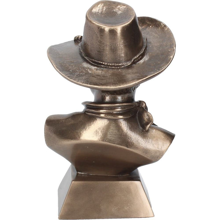 Bronze John Wayne Bust Small 18cm Captain Jake Cutter Comancheros Figurine