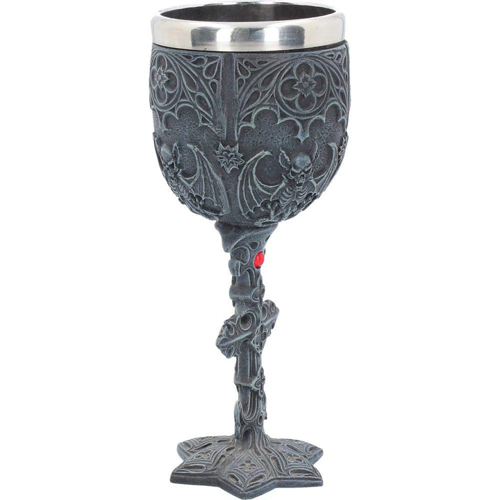 Vampires Goblet Gothic Horror Bat Wine Glass 18.8cm