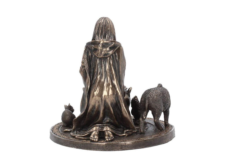 Bronze Welsh Goddess Ceridwen Figurine 17cm