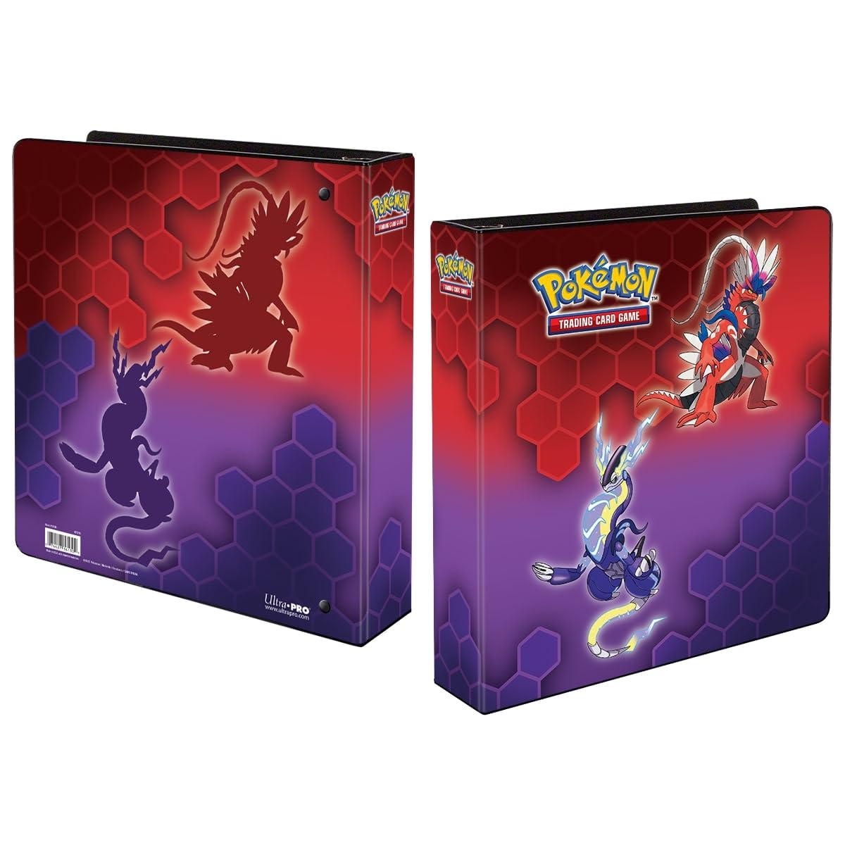 Koraidon Miraidon Pokemon TCG Album 5 cm Display Book 1