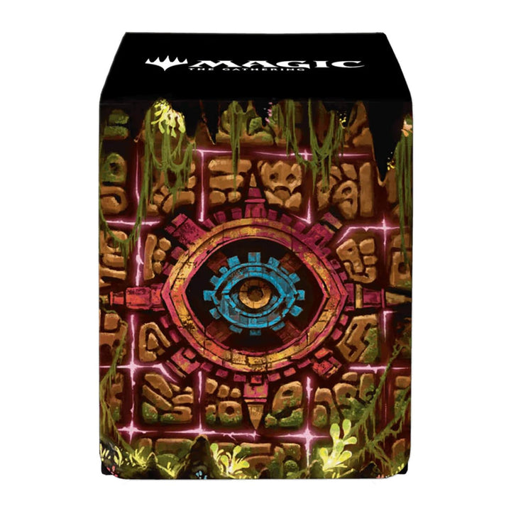 Ultra Pro - MTG The Lost Caverns of Ixalan Deck Box Ixalan Ruins for Magic: The Gathering, Protect & Store Commander Decks, Collectible Card Storage, Magnetic Closure, 100+ Card Storage