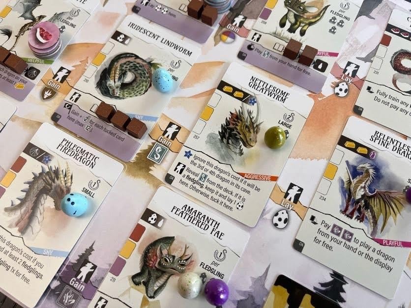 Wyrmspan Dragon Academy Expansion Board Game by Stonemaier 7