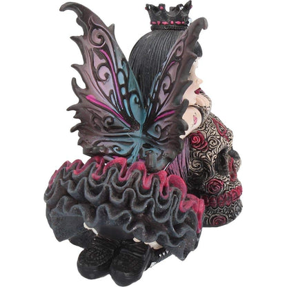 Little Shadows Lolita Figurine Gothic Fairy and Sugar Skull Ornament 12cm 7