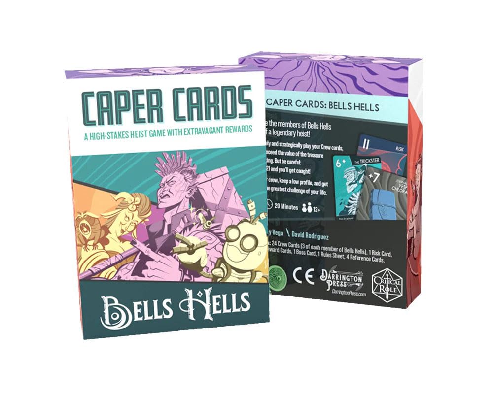 Caper Cards Bells Hells Card Game by Darrington Press 1