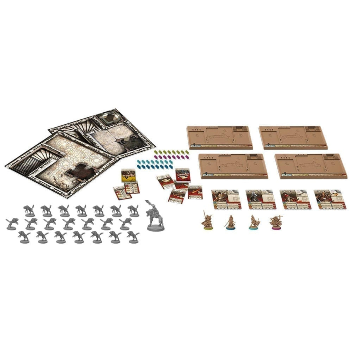 Zombicide Black Plague Wulfsburg Board Game Expansion Strategy Play 4