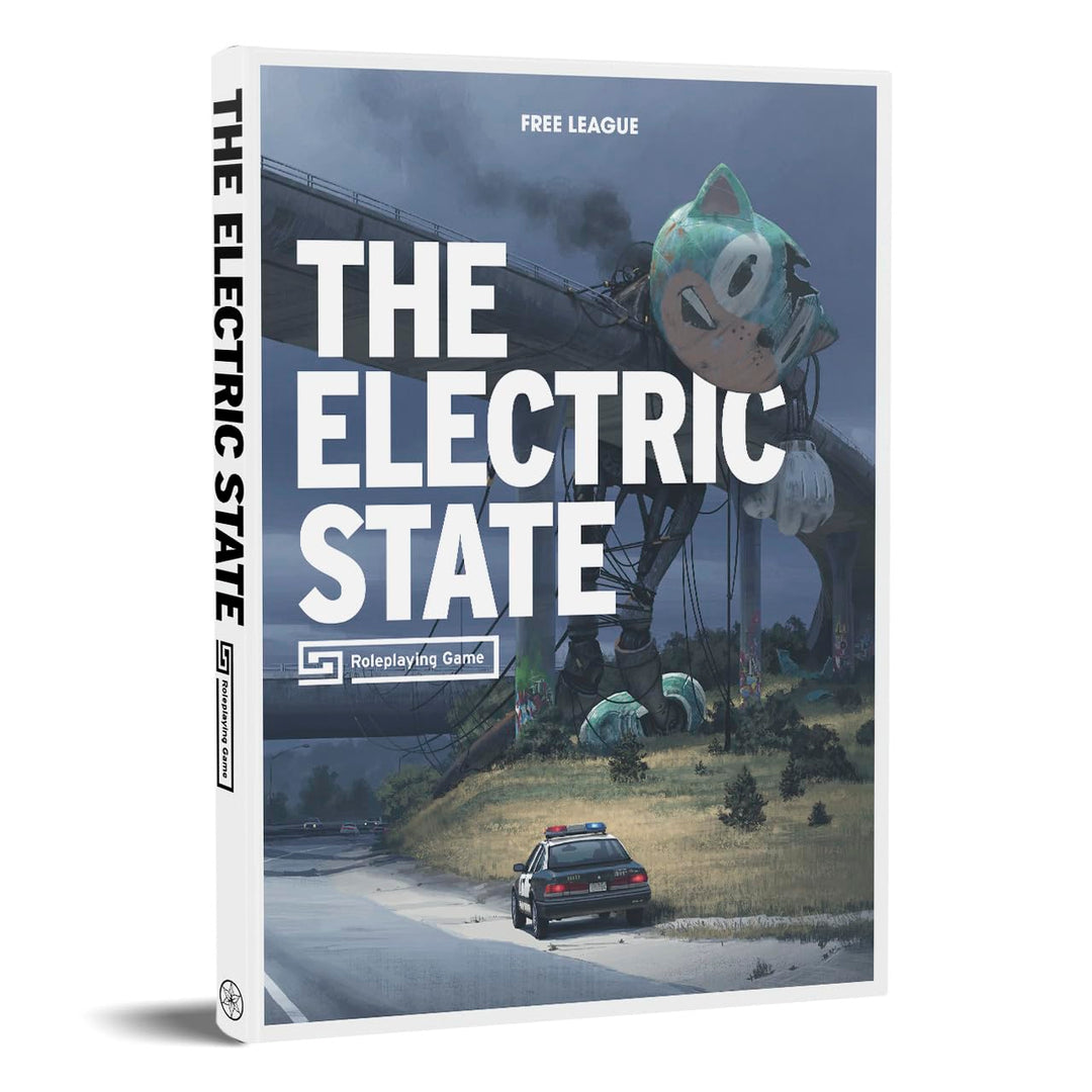 Free League Publishing The Electric State RPG Core Rulebook Tabletop Roleplaying Game for Adults, Family, Teens 14+ Free League Publishing The Electric State RPG Core Rulebook Tabletop Roleplaying Game for Adults, Family, Teens 14+