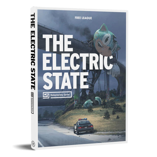 The Electric State RPG Core Rulebook Roleplaying Game by Free League 1