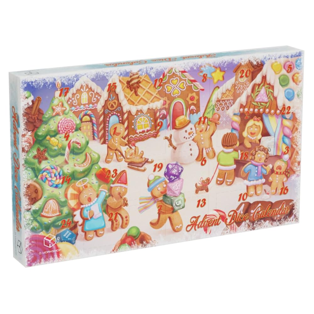 Q-Workshop Advent Dice Calendar #05 - Dice Board Game - for 1+ Players and Ages 14+ 1