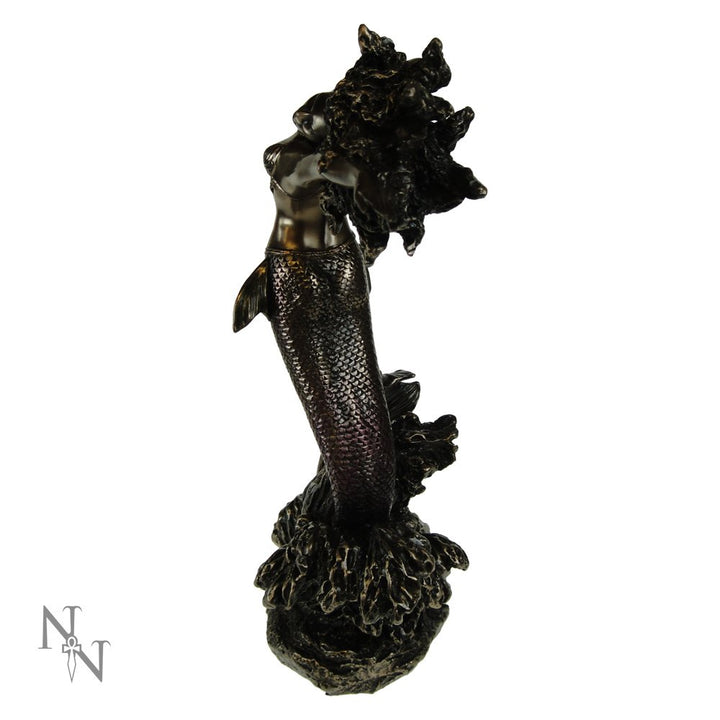 Yemaya Goddess of Water Figurine Bronze Mermaid Ocean Ornament 27cm