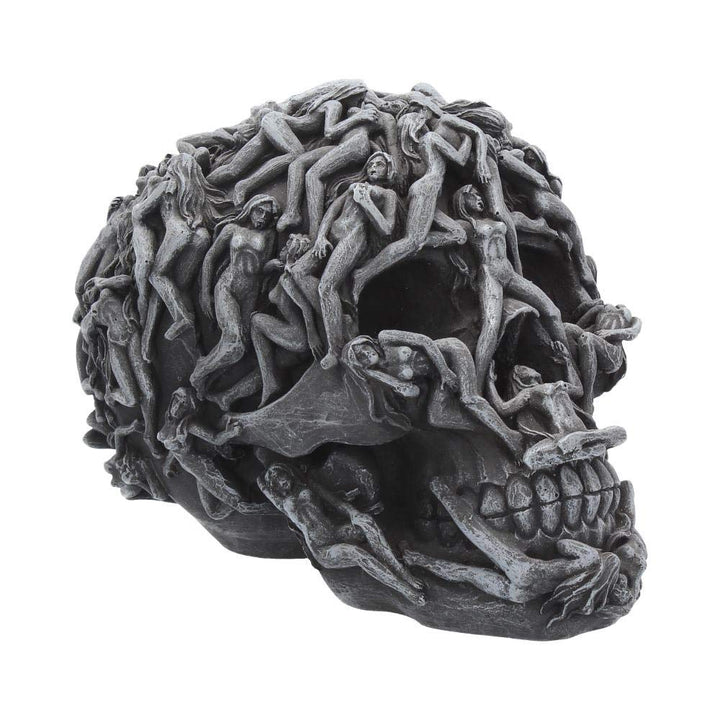 Hells Desire Skull Naked Temptress Ornament Hells 18cm