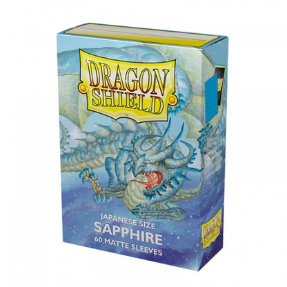 Dragon Shield Matte Japanese Size Sapphire 60 Gaming Accessory by Arcane Tinmen 1