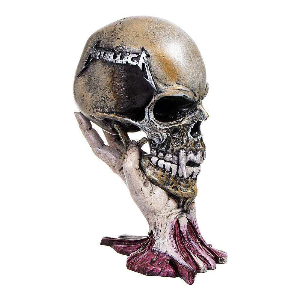 Metallica Sad but True Pushead Skull Figurine Ornament 22cm Officially Licensed