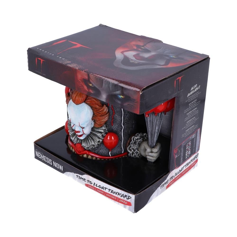 IT Time to Float Tankard 15.5cm Horror Clown Cup 9